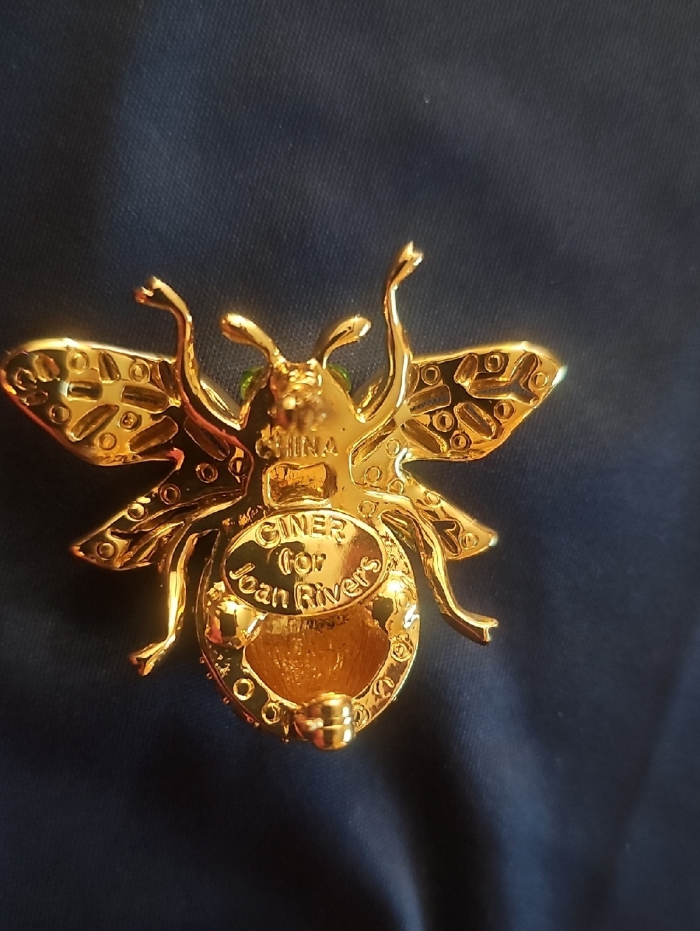 CINER for Joan Rivers Colorful Pave Bee Brooch Pin - Picture 15 of 16